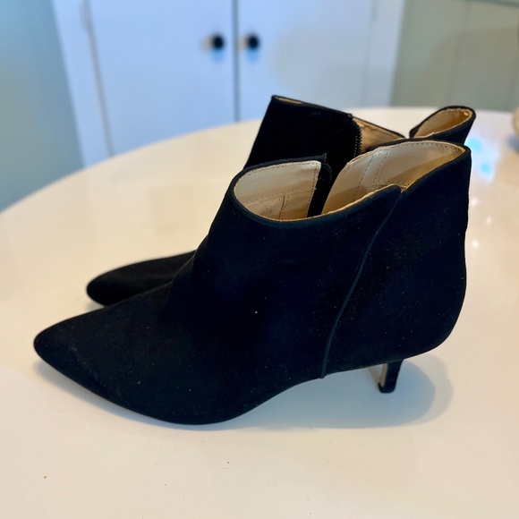 Jessica Simpson Black Kitten Heel Booties (Women’s 9.5M) - Picture 1 of 4